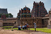 The great Chola temples of Tamil Nadu - The Sri Ranganatha Temple of Srirangam. Subsidiary shrines (fourth courtyard). 